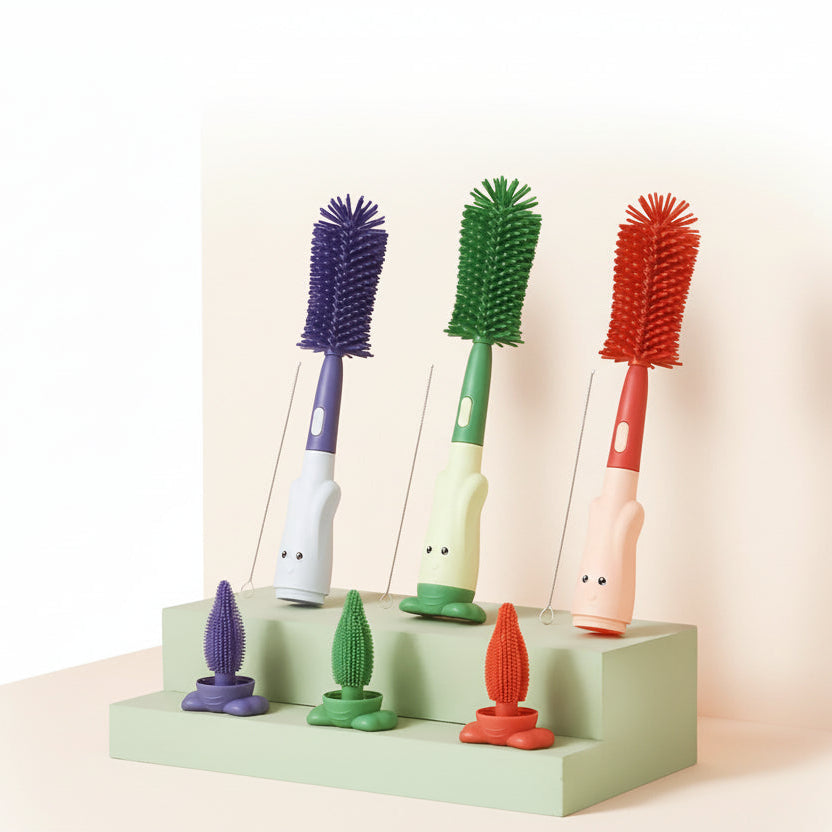 Silicone Baby Bottle Cleaning Set